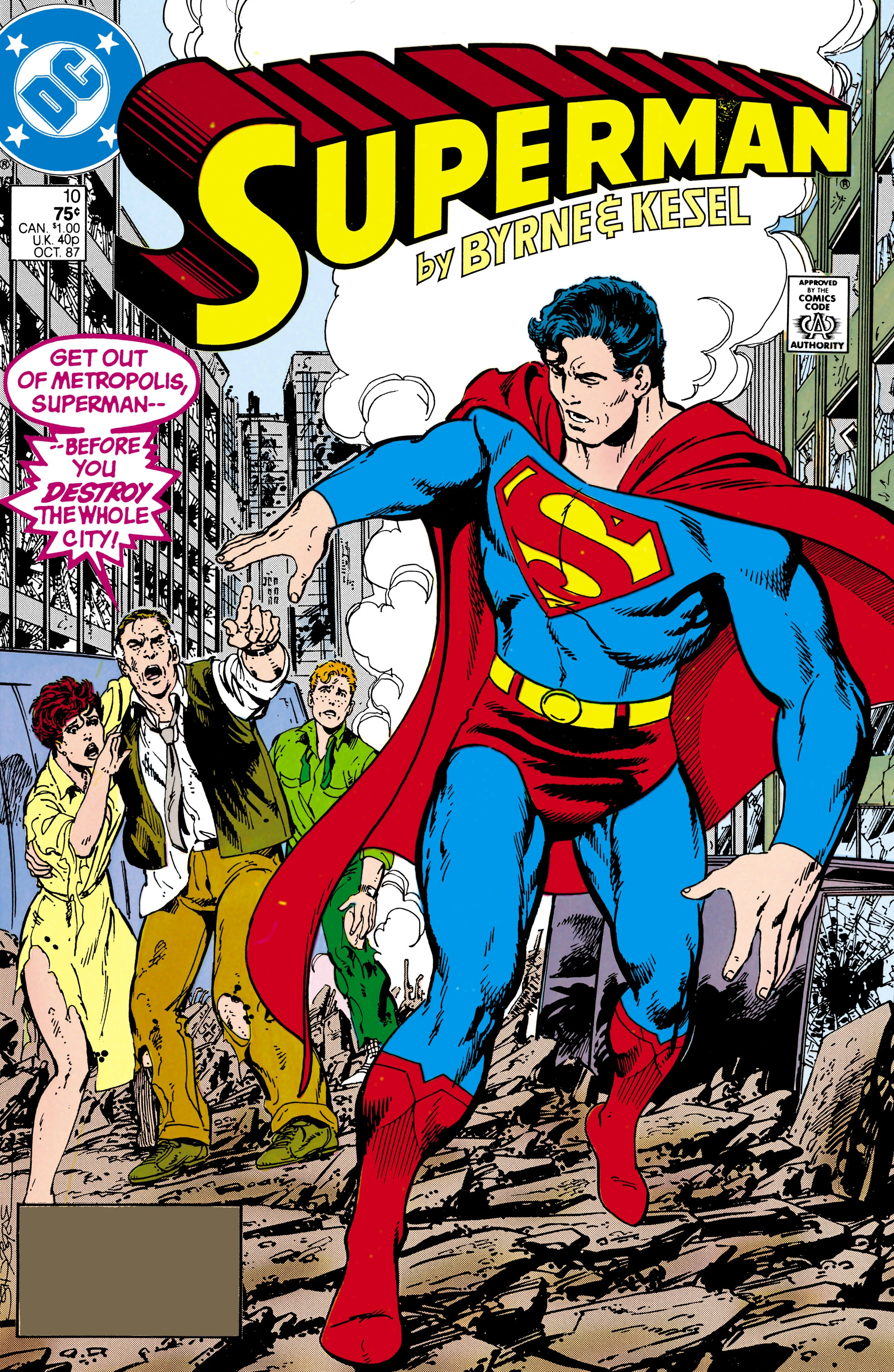 Superman #10 (DC, 1987 — Cover A) cover